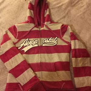 Aeropostale Hooded Sweatshirt  (size large)
